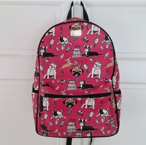 Betsy Johnson French Bulldog party backpack